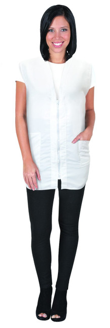Betty Dain Glitz Styling Vest in White