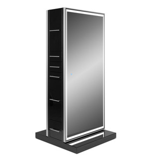 Genesis Double-Sided LED Styling Station with Full-Length Mirrors