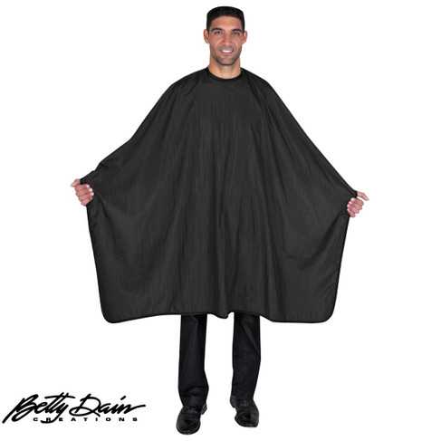 Betty Dain Premier Barber Cape in Black