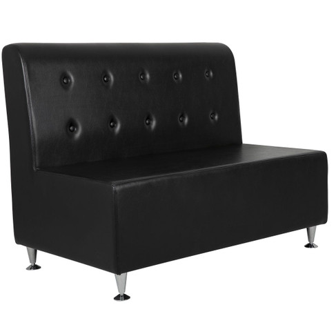 Chateau Reception Sofa in Black