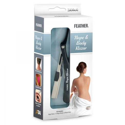 Feather® Nape & Body Razor Kit