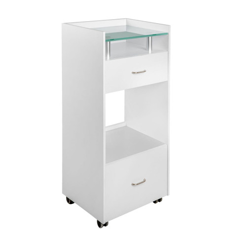 J&A Glass Top Trolley