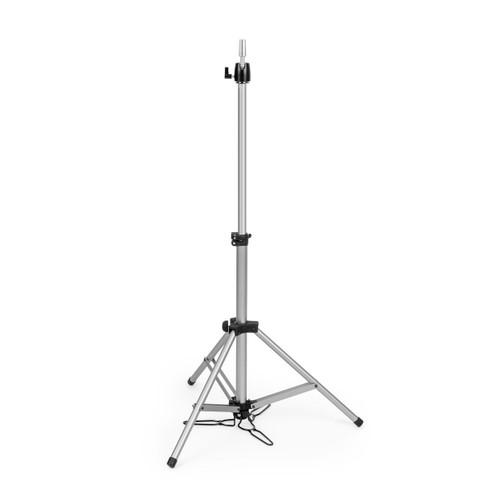Adjustable Mannequin Head Tripod Stand in Aluminum