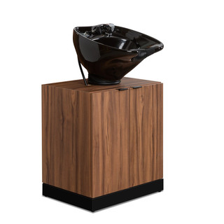 Nantucket Barber Sink with Black Bowl