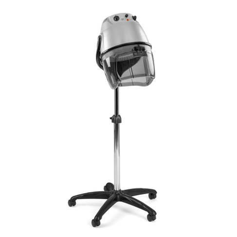 Fiori Hooded Thermostatic Dryer in Silver - Made in Italy