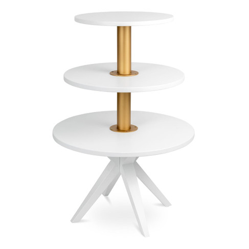 Rabun Multi-Tiered Retail Display in Gold