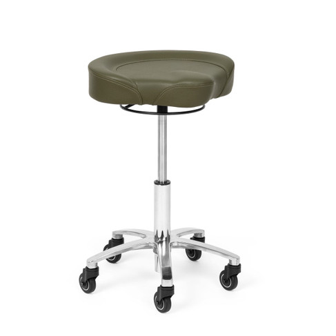 Kiro Technician Stool in Olive Green
