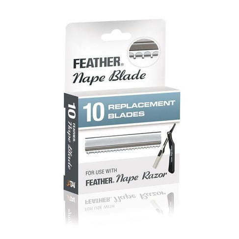 Feather® Nape Blades 10 Pack