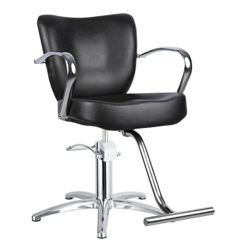 Vantage Salon Styling Chair in Black - 5 Star