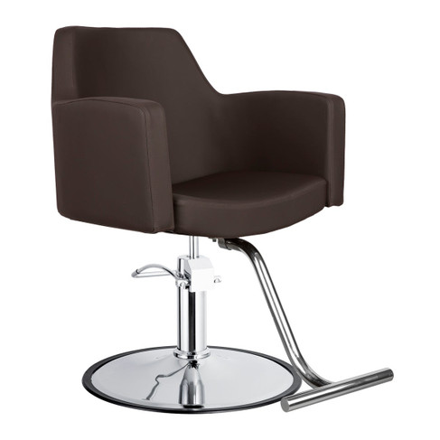 Venturi Salon Styling Chair in Bark - Round