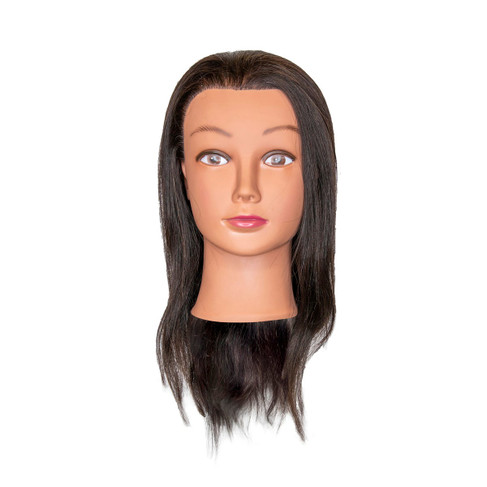 Malika 100% Human Hair Mannequin Head
