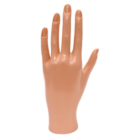 Practice Hand with Cuticled Fingers